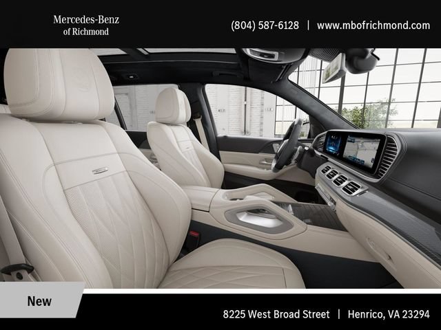 New 2026 MANUFAKTUR Moonlight White Metallic Mercedes-Benz AMG® GLS 63 4MATIC+ SUV image 46