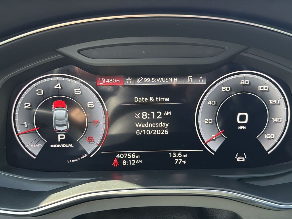 Used 2024 Chronos Gray Metallic Audi  image 10