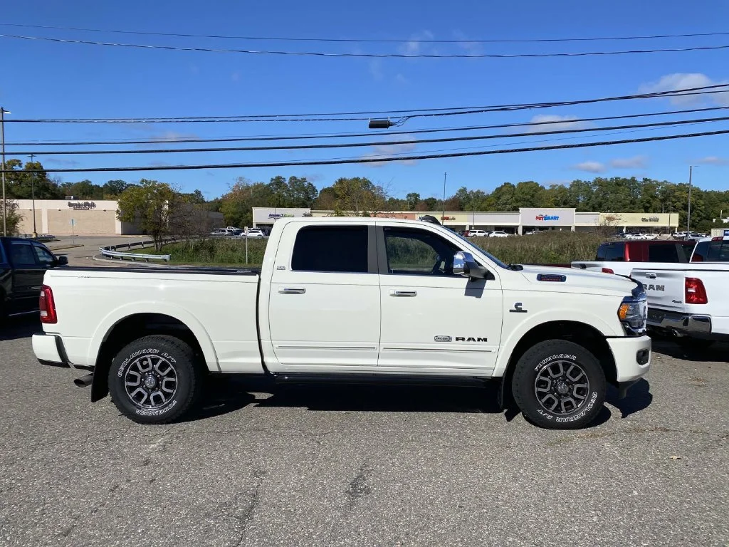 Used 2021 White Ram Limited Longhorn image 2