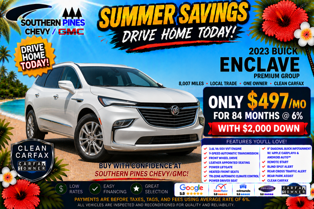 Used 2023 White Buick Premium Group image 5