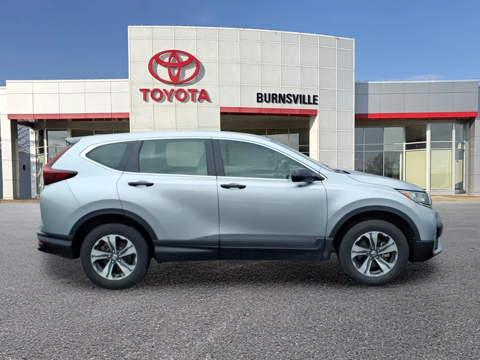 Used 2021 Honda CR-V LX with VIN 2HKRW2H20MH634991 for sale in Burnsville, Minnesota