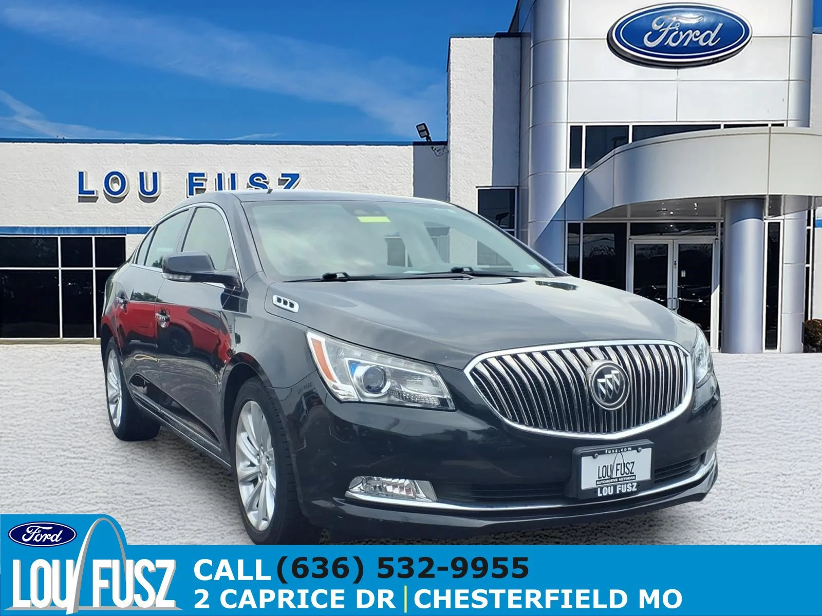 Used 2015 Carbon Black Metallic Buick Premium I image 1