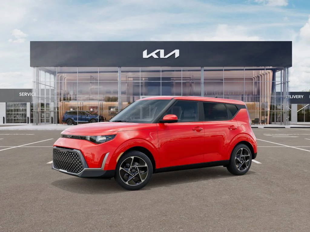 New 2025 Red Kia EX image 3