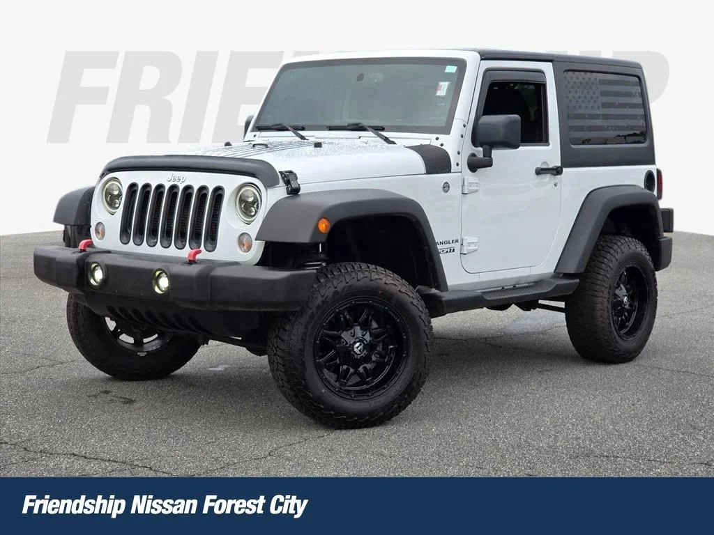 Used 2014 White Jeep Sport image 1