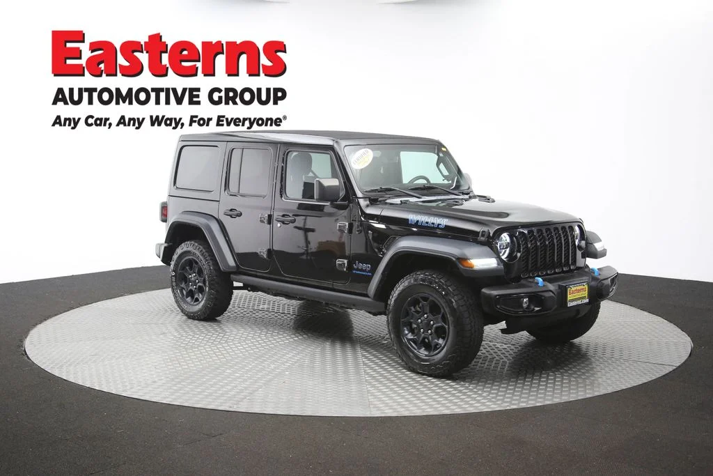 Used 2023 Black Jeep Willys 4xe image 49