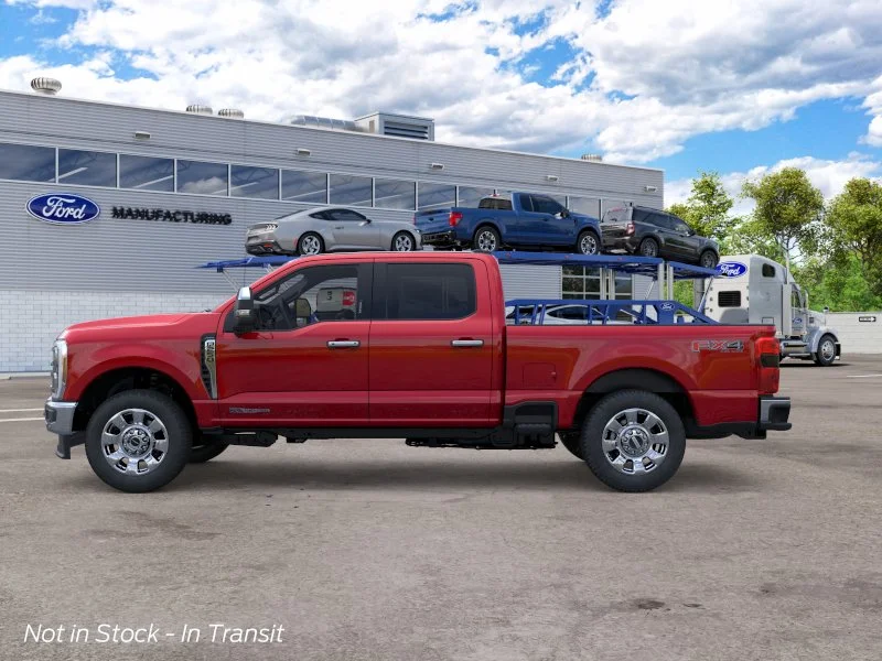 New 2026 Ruby Red Metallic Tinted Clearcoat Ford F-250® Lariat® image 3