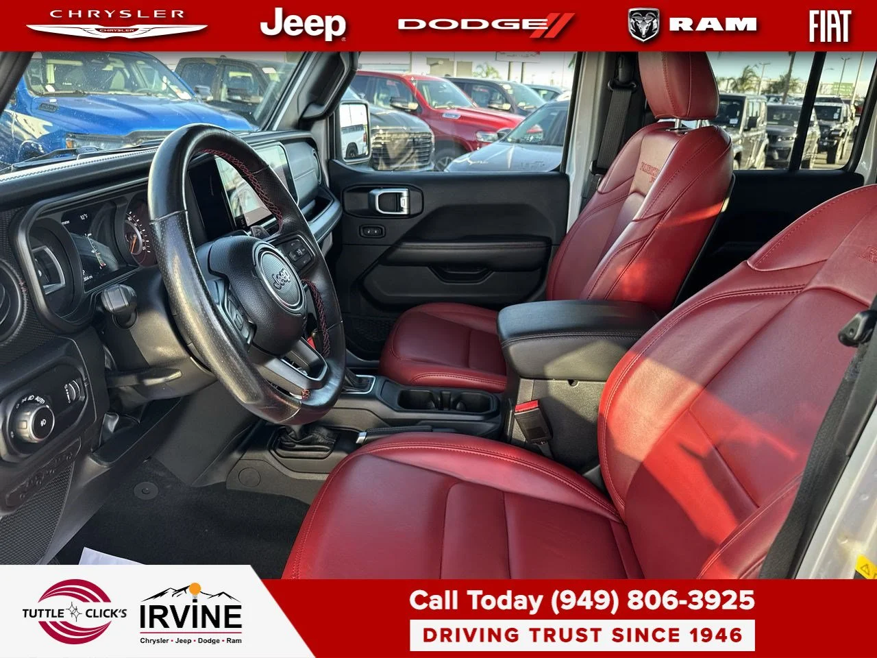 Used 2024 Silver Zynith Clearcoat Jeep Rubicon 392 image 27