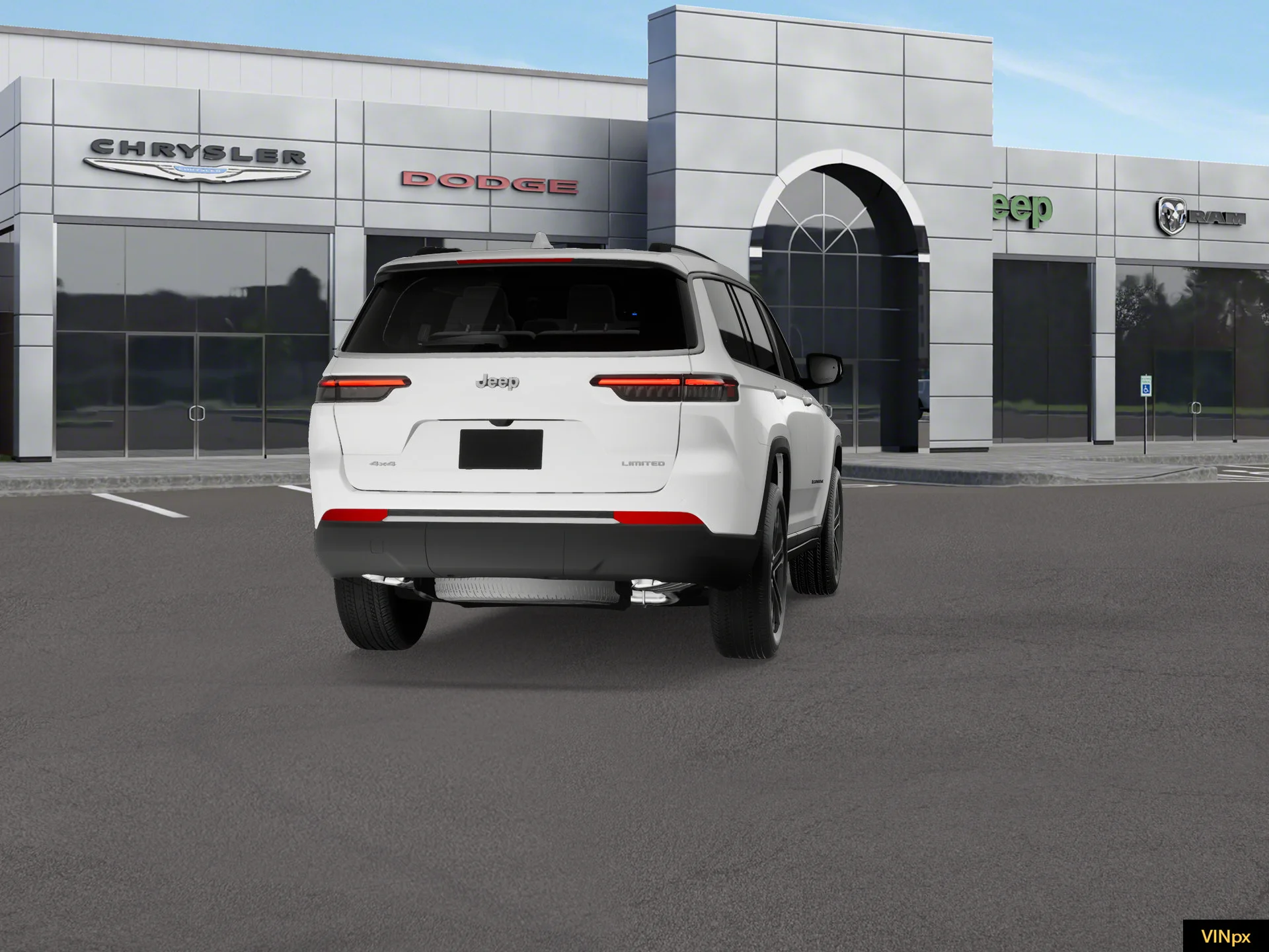New 2027 Bright White Clear-Coat Paint Jeep Limited image 14