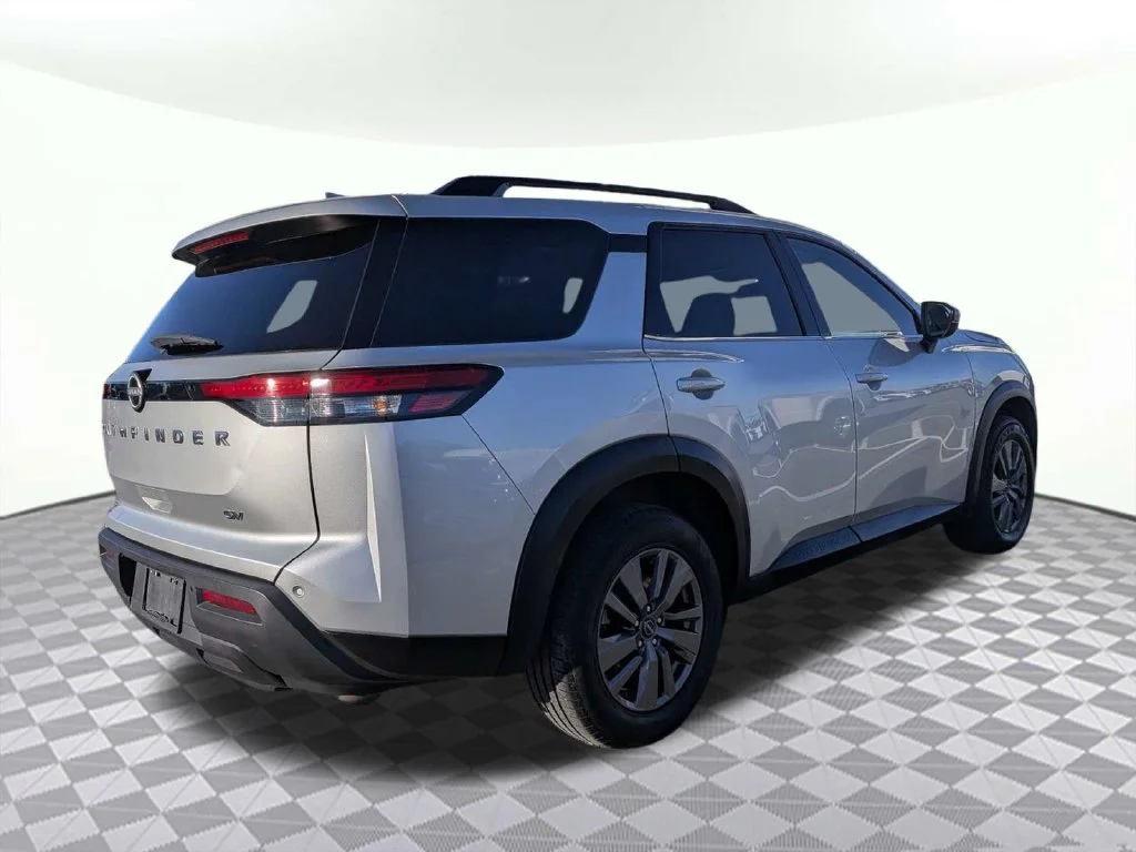 Certified Used 2024 Brilliant Silver Metallic Nissan SV image 3