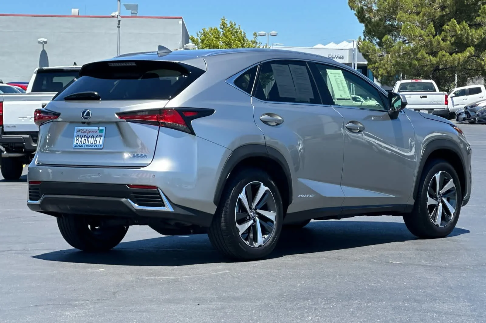 Used 2021 Atomic Silver Lexus  image 2