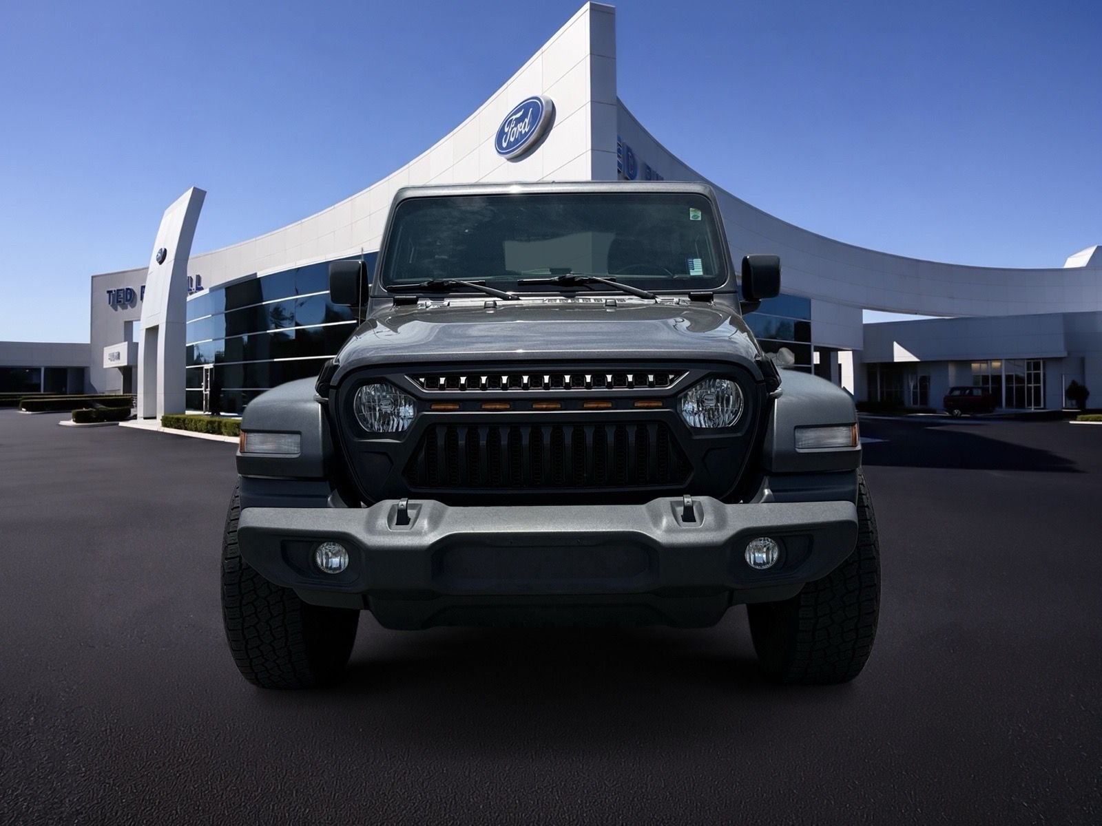 Used 2018 Crystal Metallic Jeep Unlimited Sport S image 9