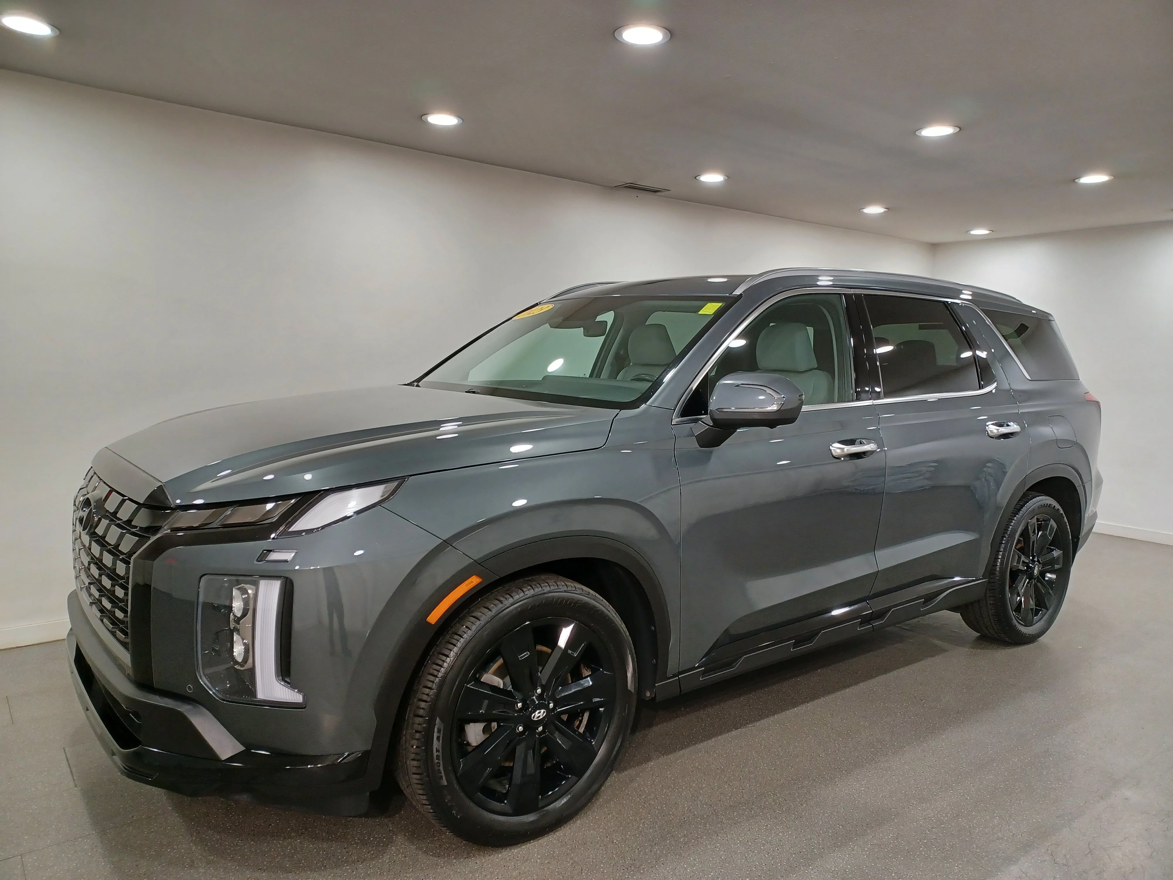 Certified Used 2023 Steel Graphite Hyundai Urban AWD*7 Pass | Adaptive Cruise | Remote Start | Nav | 360 Cam | Cooled Leather | Sunroof | H/K image 2