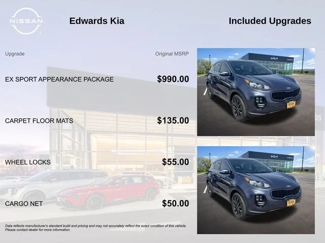 Used 2019 Blue Kia EX image 7