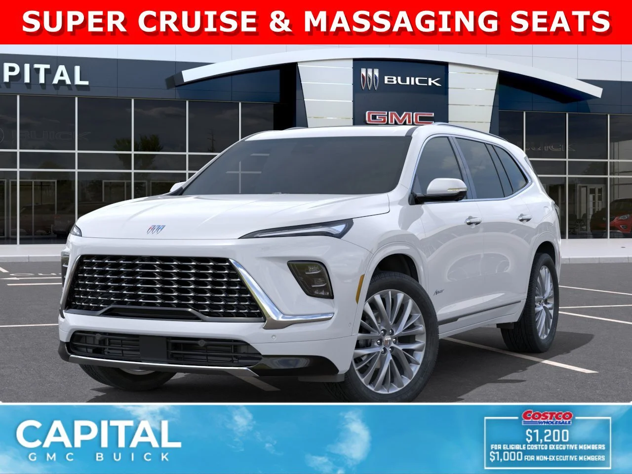 New 2026 IRIDESCENT WHITE TRICOAT Buick Avenir image 1