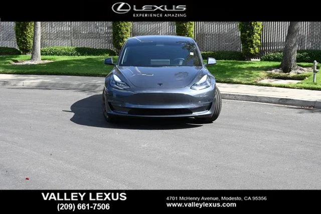 Used 2022 Tesla Model 3 Base with VIN 5YJ3E1EAXNF294215 for sale in Modesto, CA