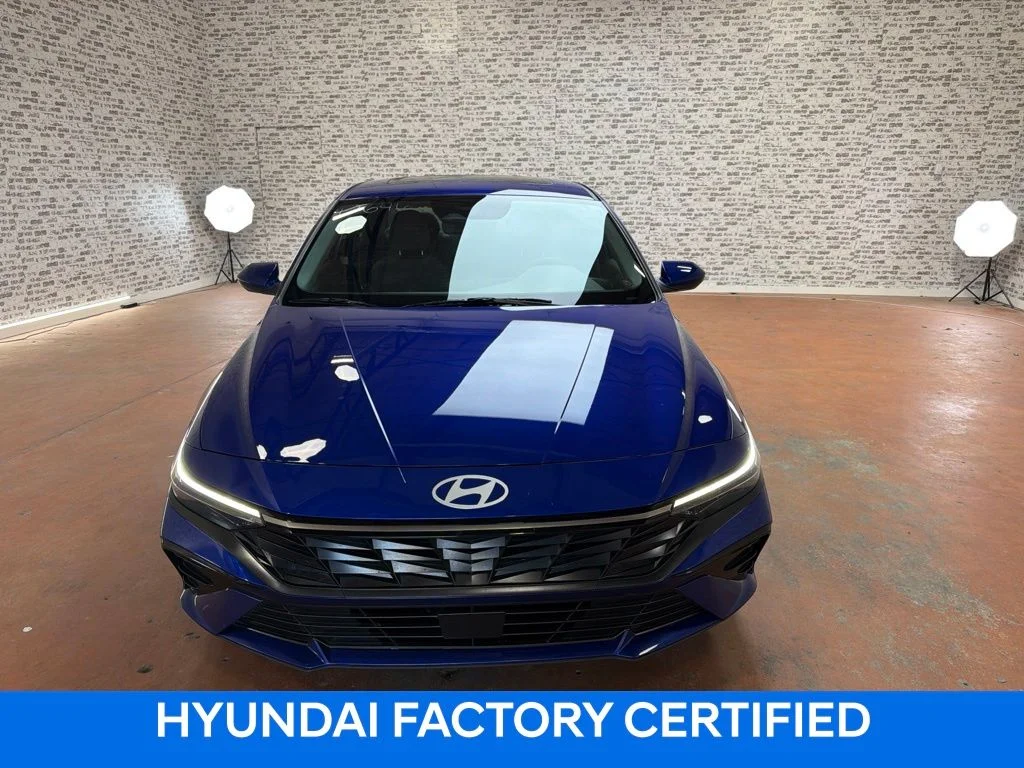 Certified Used 2025 Intense Blue Hyundai SEL Convenience image 2