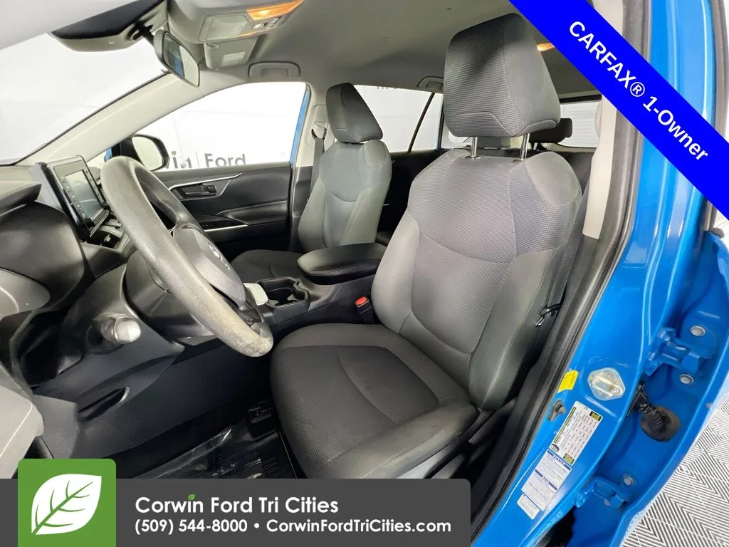 Used 2019 Blue Flame Toyota LE image 23