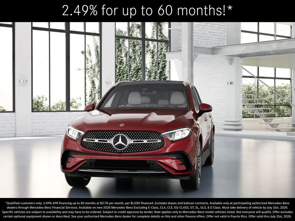 New 2026 MANUFAKTUR Patagonia Red Metallic Mercedes-Benz GLC 300 image 42