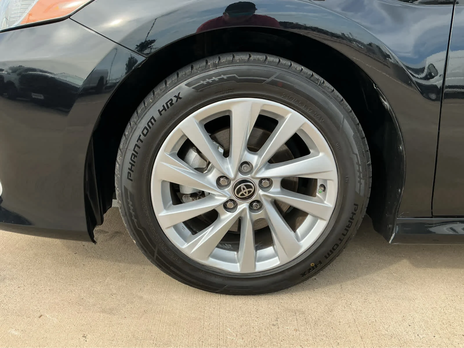 Used 2023 Midnight Black Metallic Toyota LE image 11