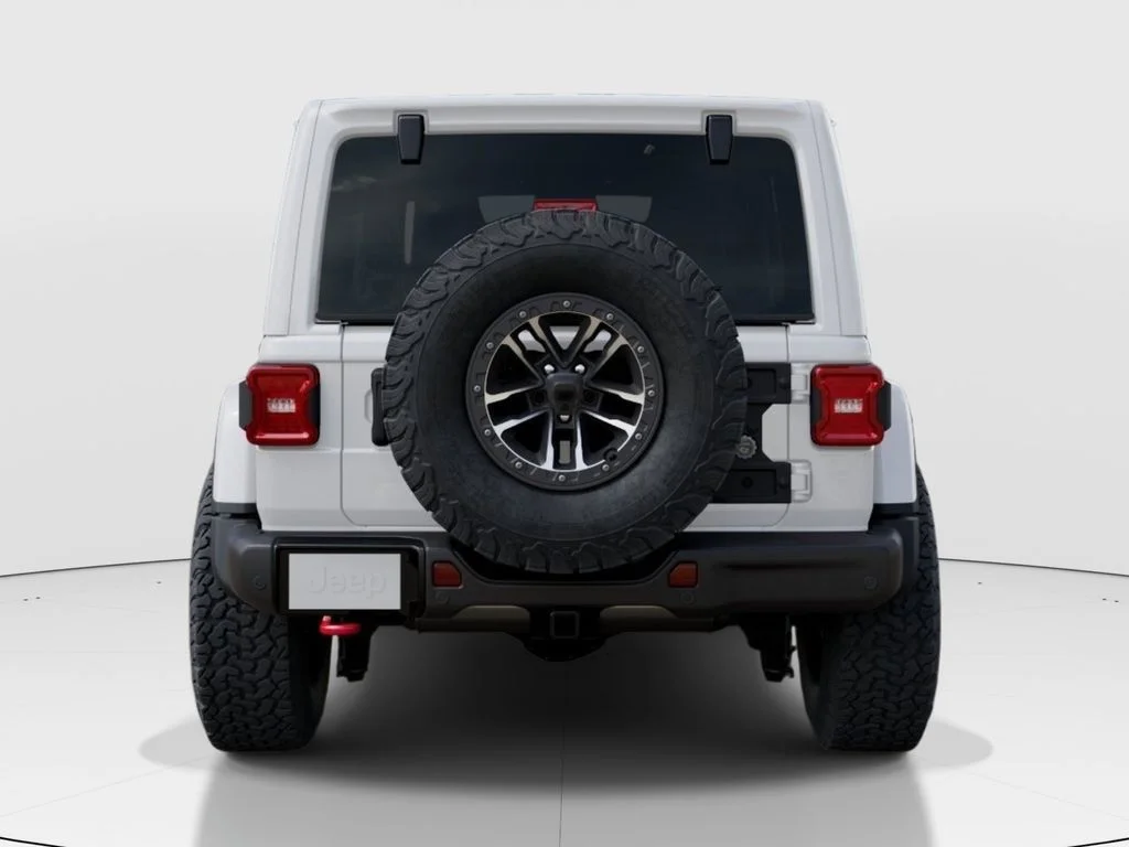 New 2026 Bright White Clear-Coat Exterior Paint Jeep Rubicon X image 8