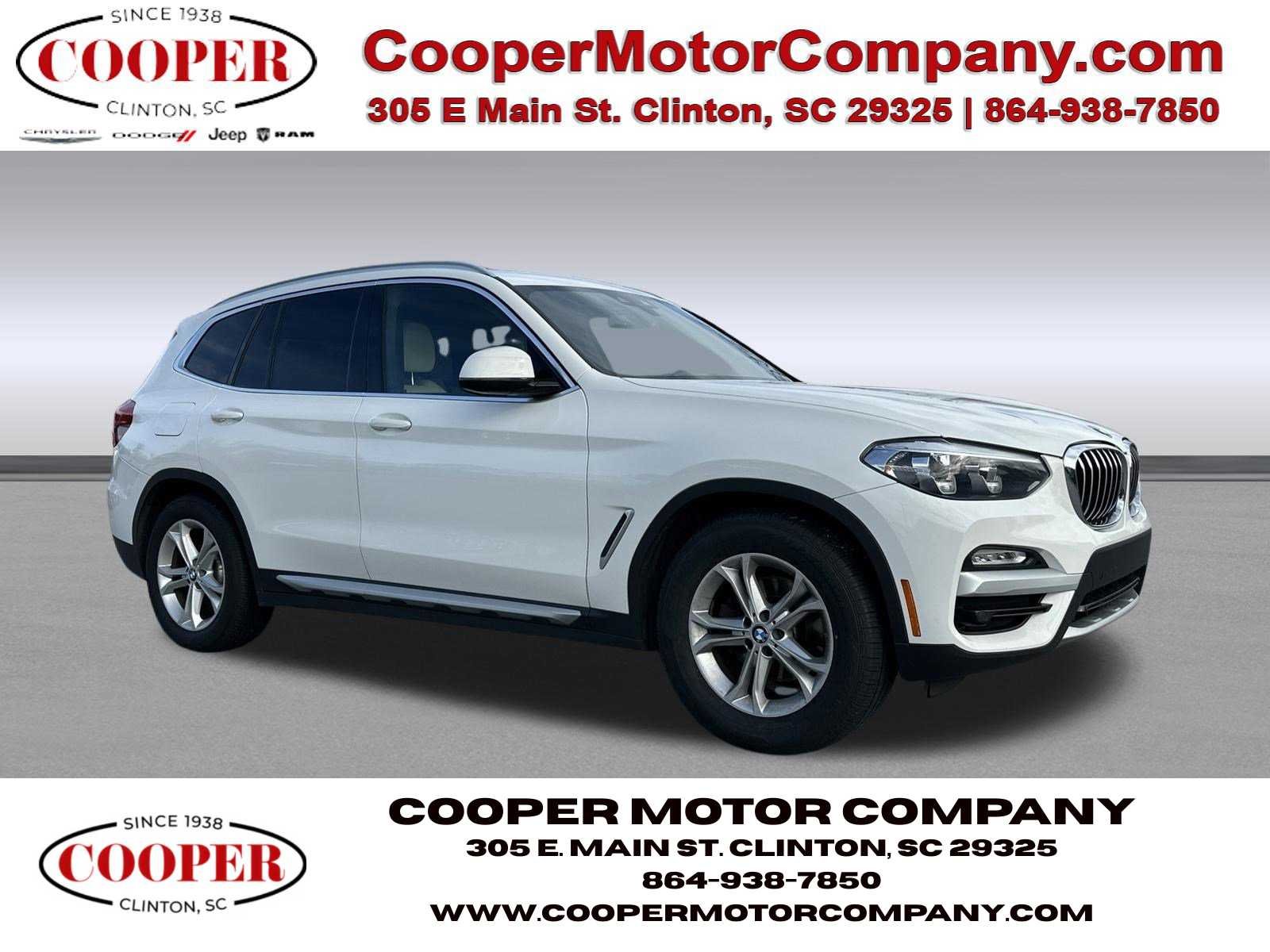 2019 BMW X3 30i