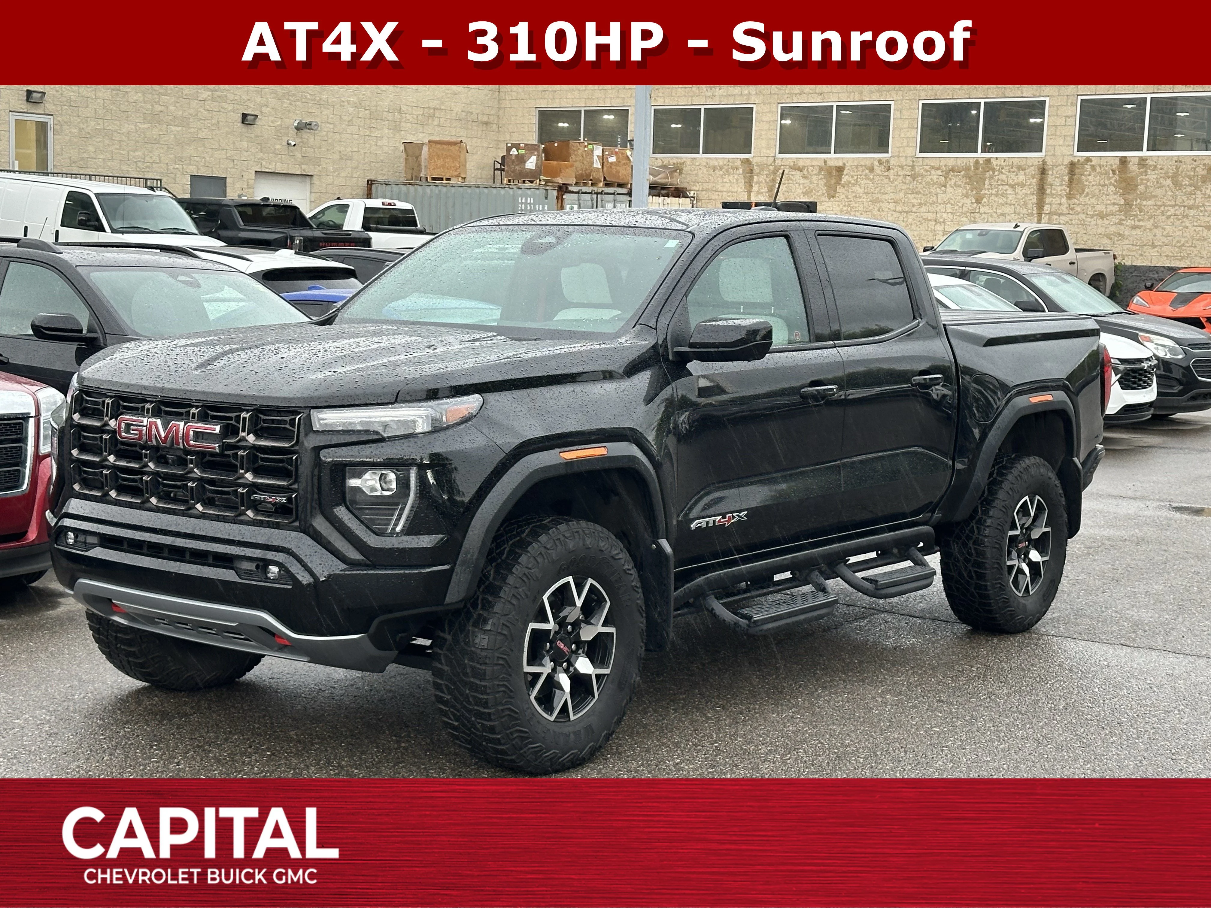 Certified Used 2024 Black GMC AT4X image 1