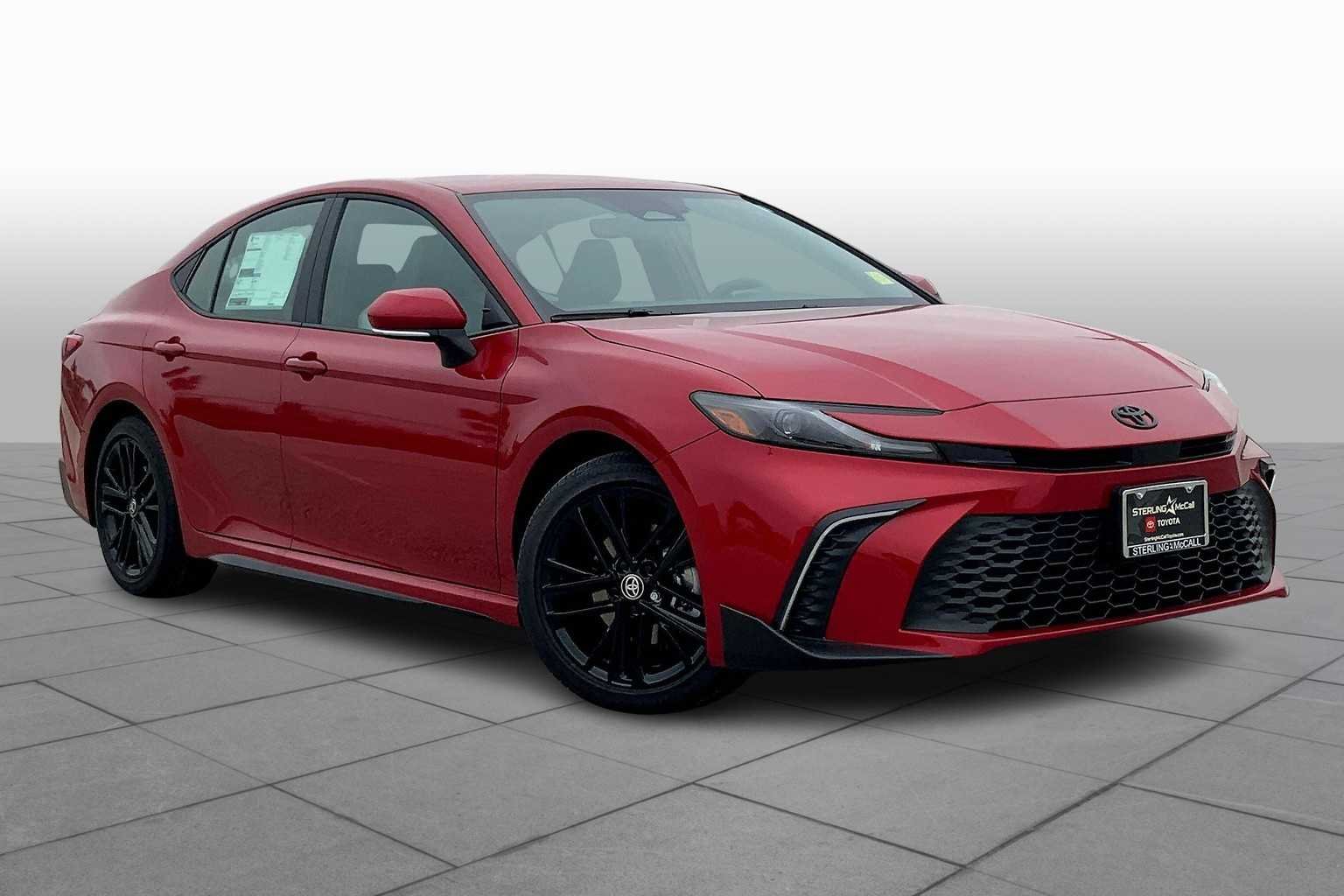 Used 2025 Supersonic Red Toyota SE image 2