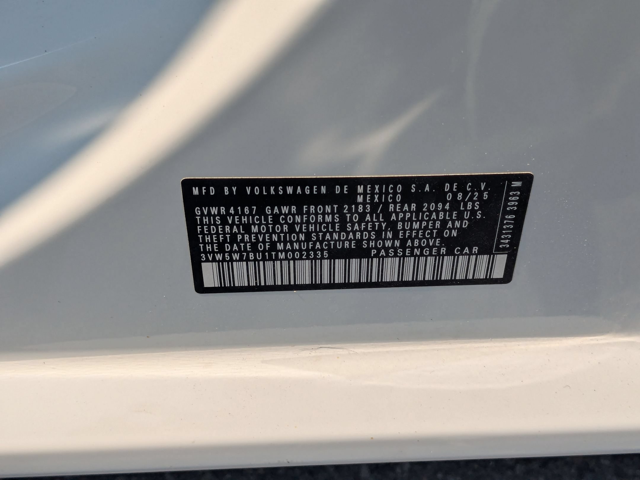 Used 2026 Pure White Volkswagen S image 33