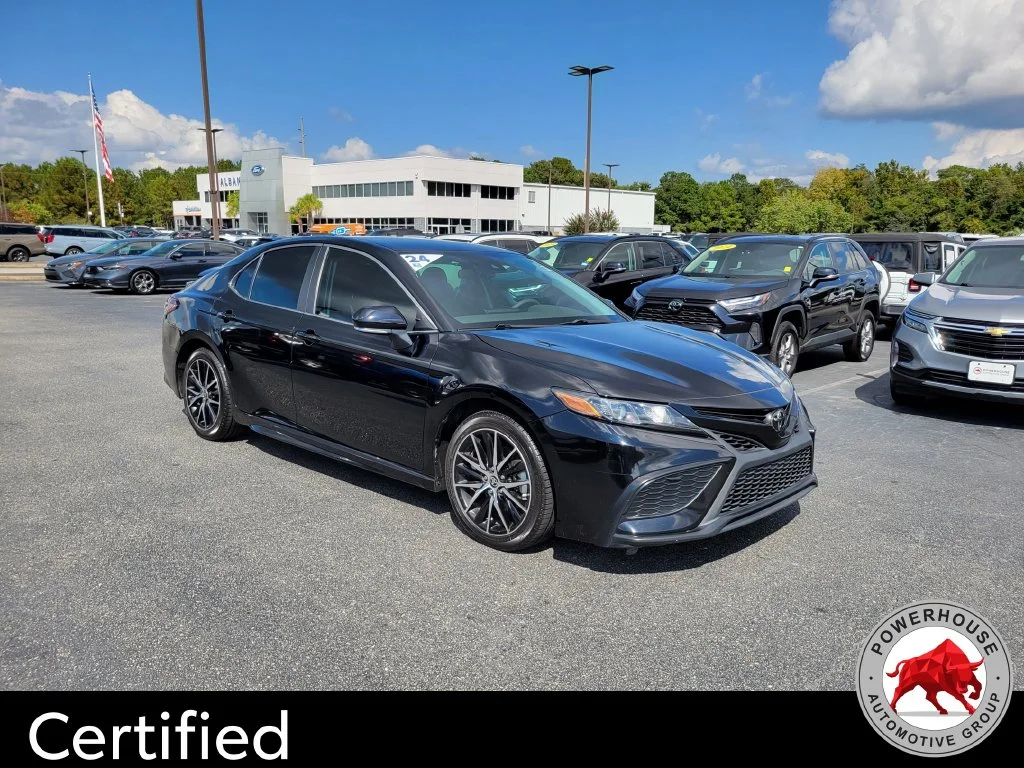 Used 2024 Black Toyota SE image 9