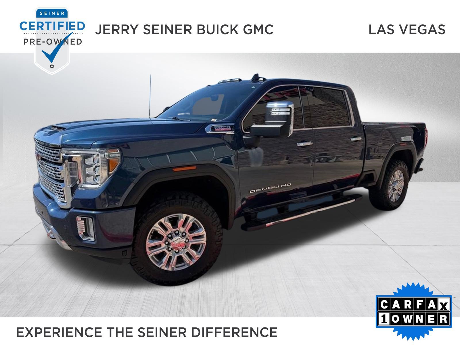 Used 2021 Pacific Blue Metallic GMC Denali image 1