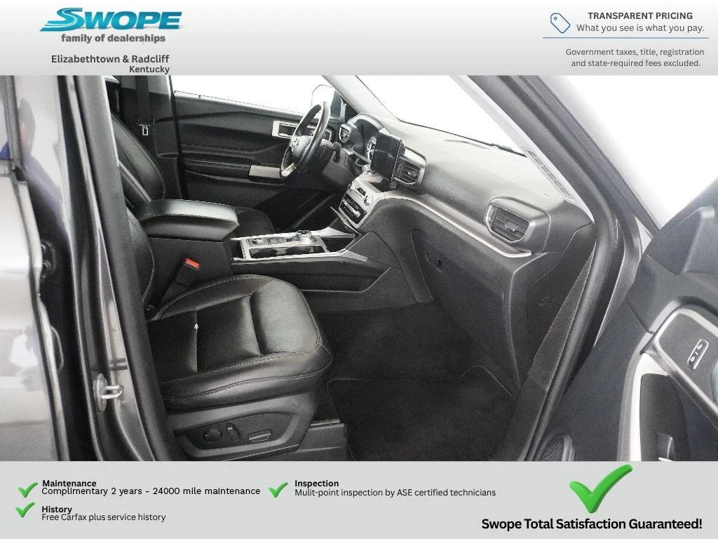 Used 2020 Magnetic Metallic Ford XLT image 9