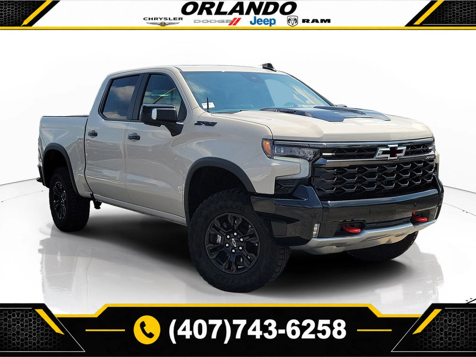 Used 2026 White Sands Chevrolet ZR2 image 1