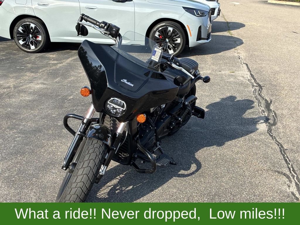 Used 2020 Black Indian Bobber Twenty image 2