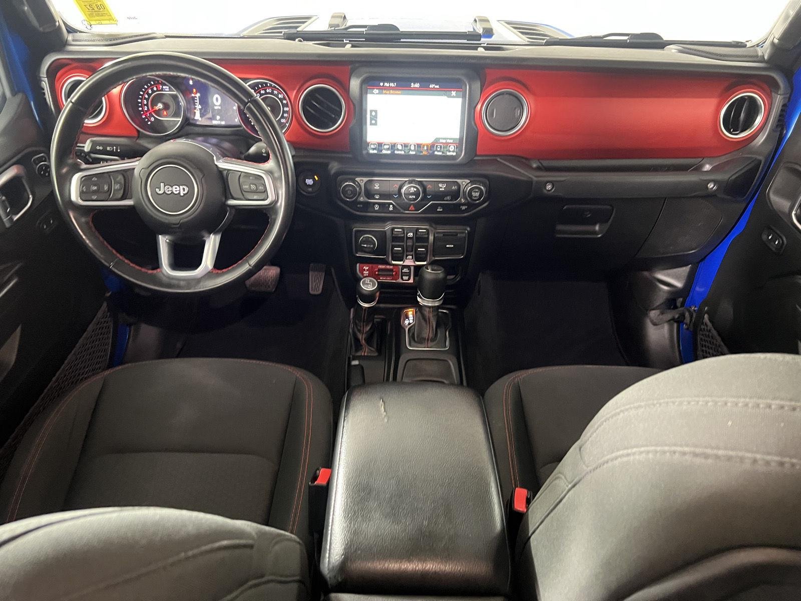 Used 2022 Hydro Blue Pearlcoat Jeep Rubicon image 13