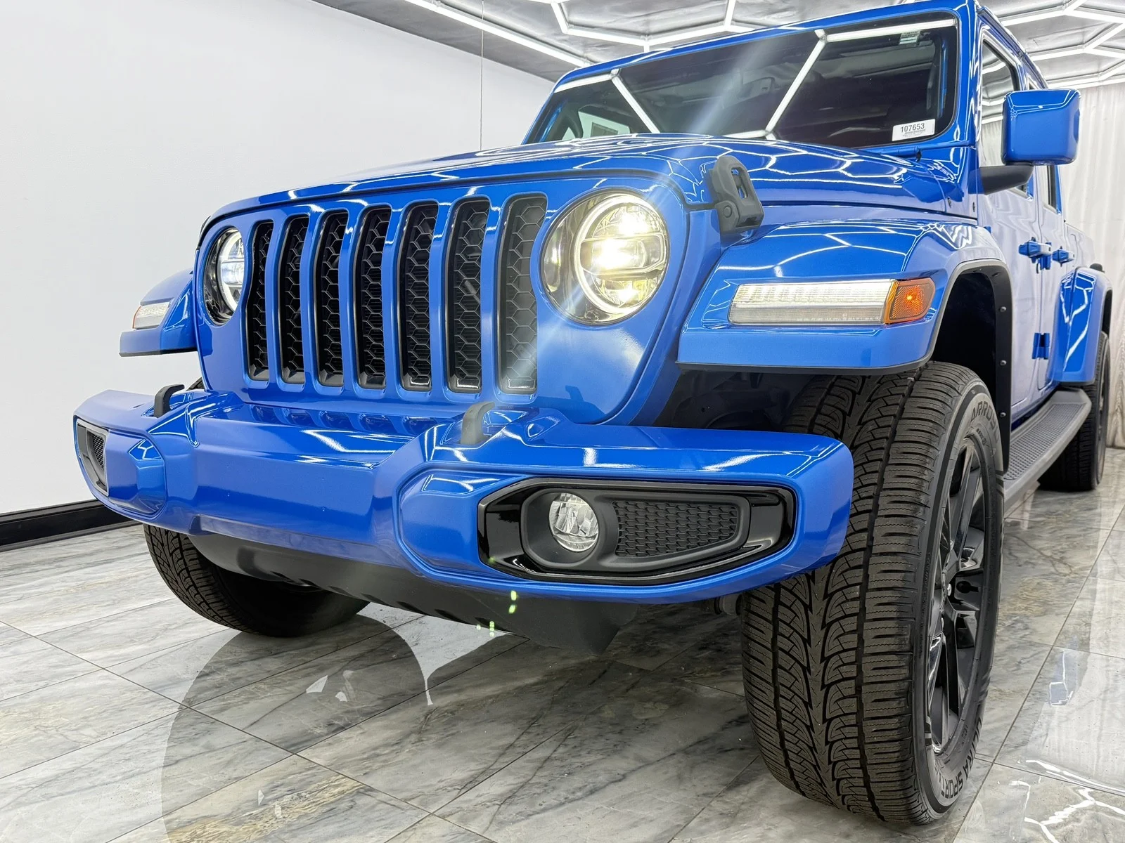 Used 2022 Hydro Blue Pearlcoat Jeep High Altitude 4x4 image 42