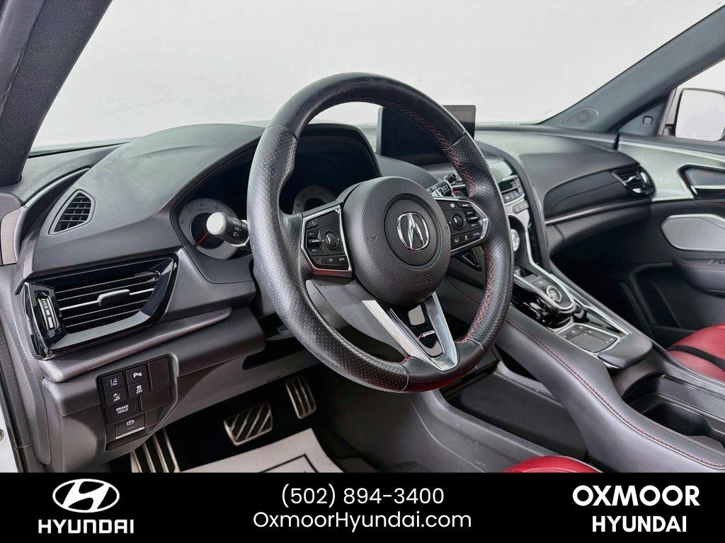 Used 2021 Platinum White Pearl Acura w/A-Spec Package image 9