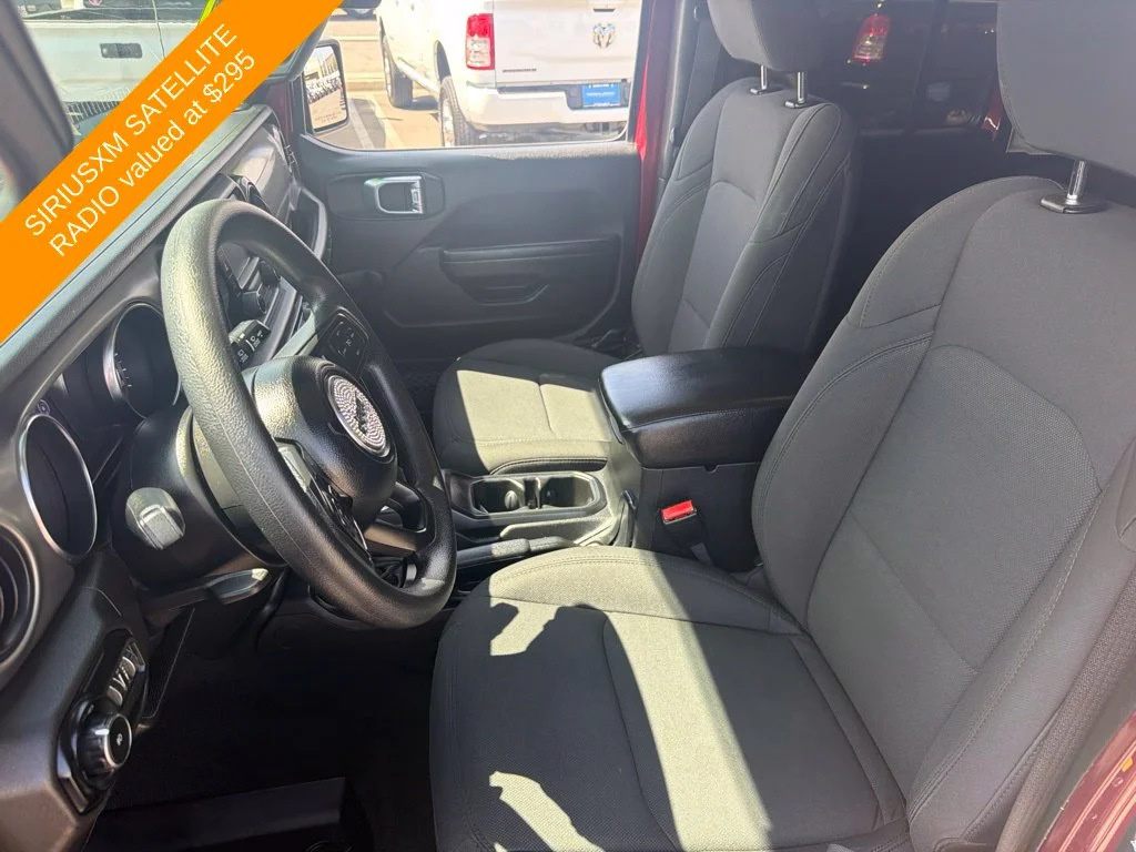 Used 2021 Red Jeep Unlimited Willys image 10