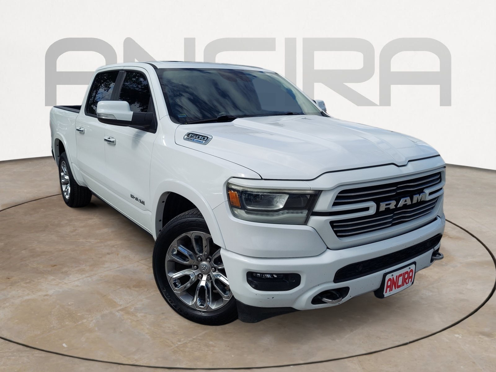 Used 2022 Bright White Clearcoat Ram Laramie image 4