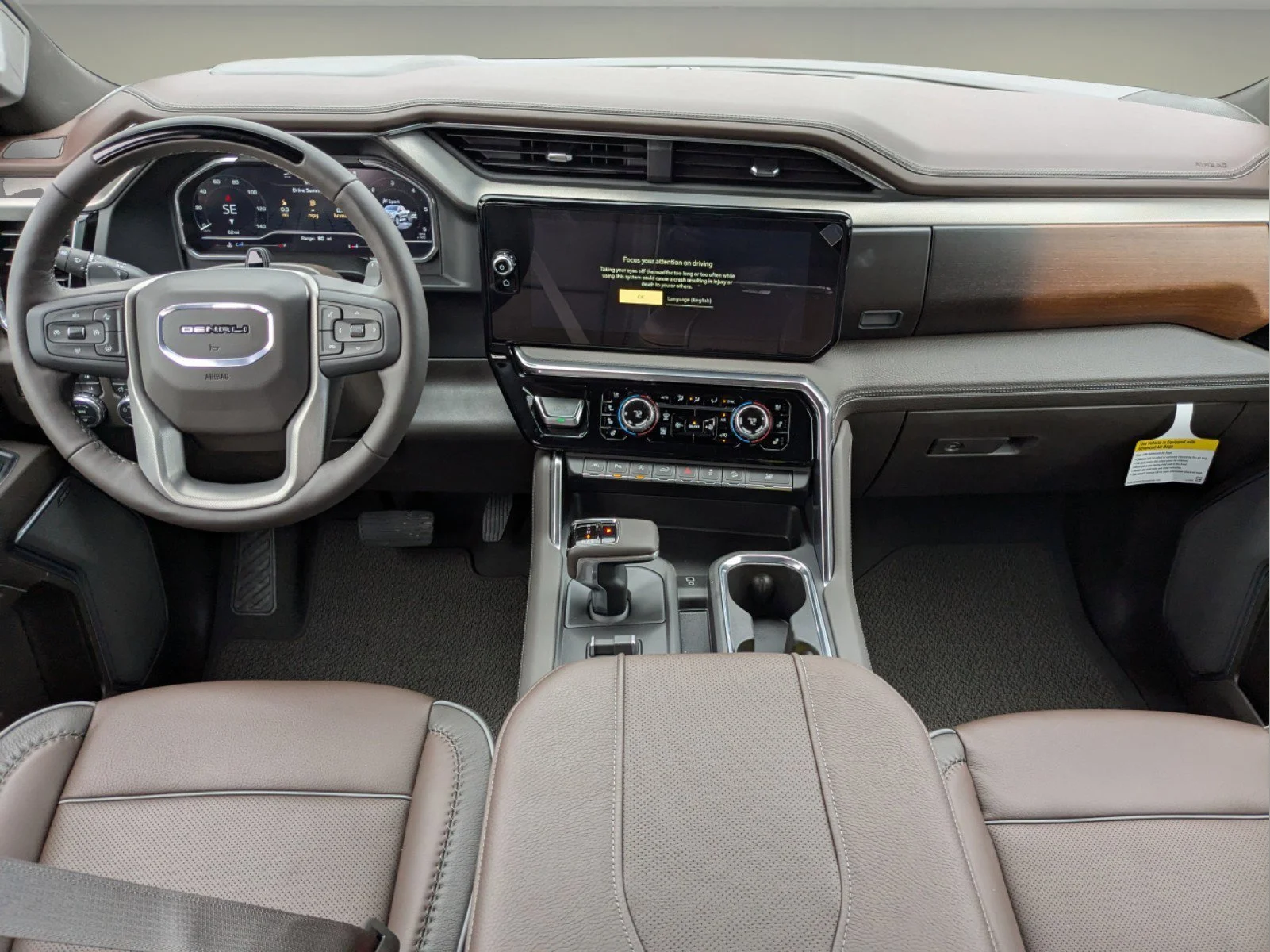 Used 2024 White Frost Tricoat GMC Denali image 14