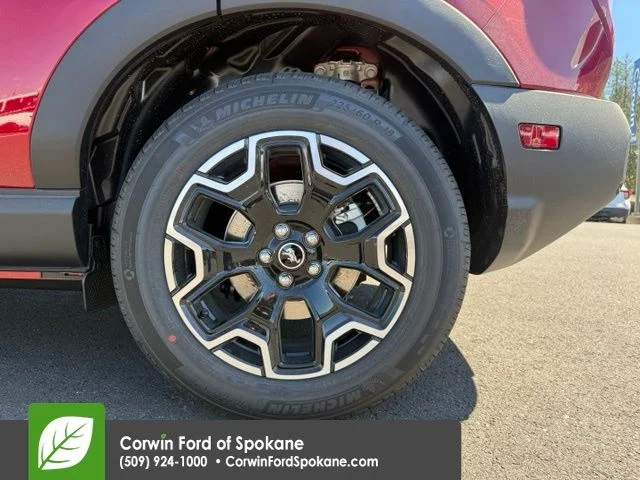 New 2026 Ruby Red Metallic Tinted Clearcoat Ford Outer Banks image 8