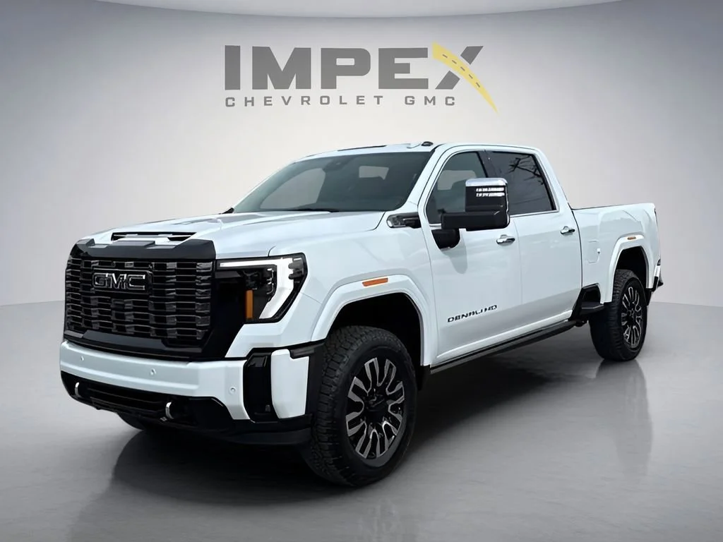 New 2026 Glacier White Tricoat GMC Denali Ultimate image 1