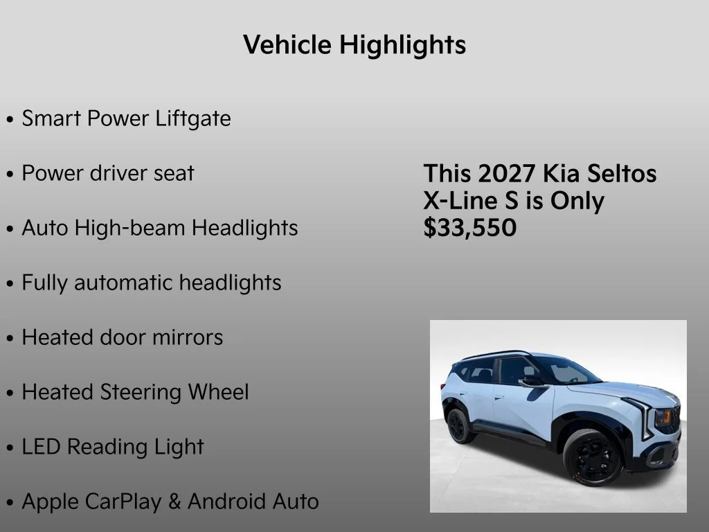 New 2027 Pale Gray Kia X-Line S image 33