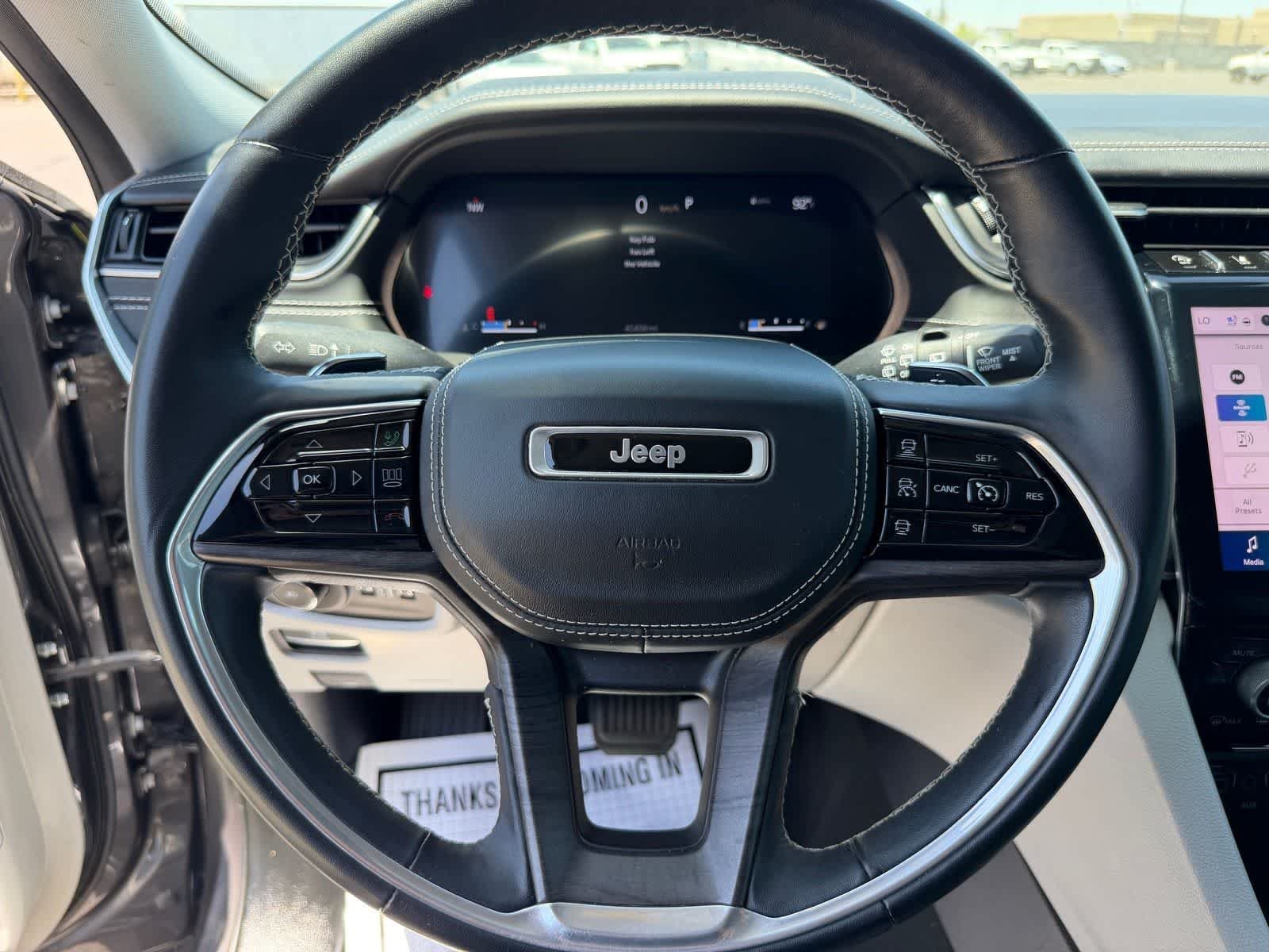 Used 2022 Baltic Gray Metallic Clearcoat Jeep Overland image 19