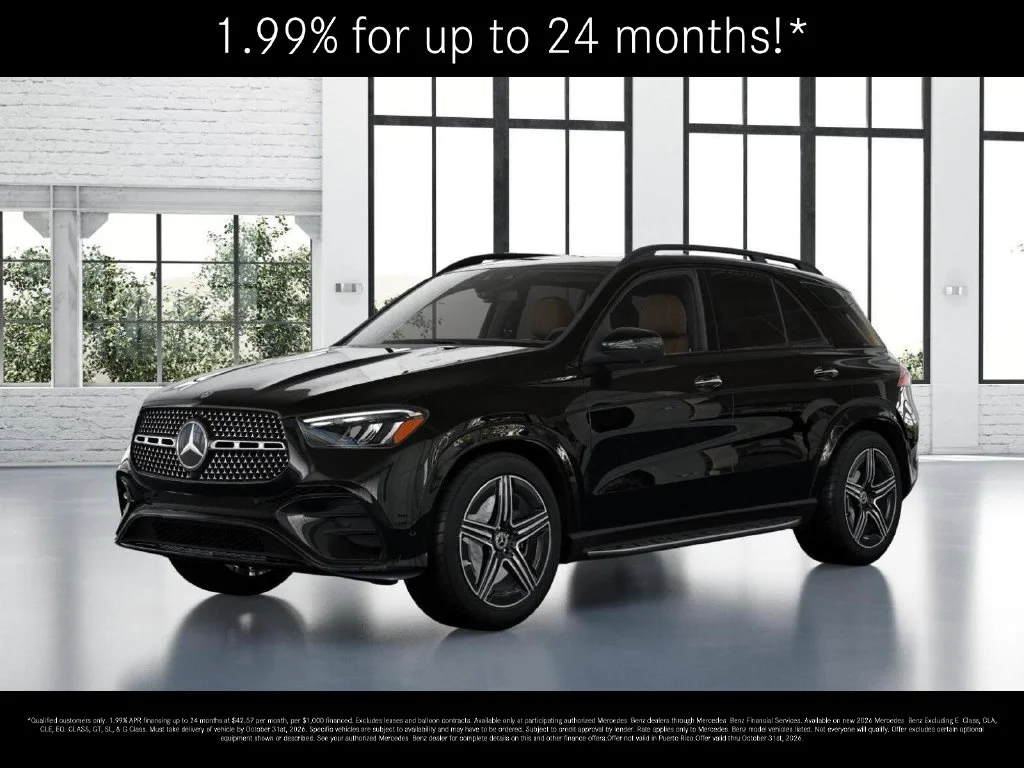 New 2026 Obsidian Black Metallic Mercedes-Benz GLE 450 image 39