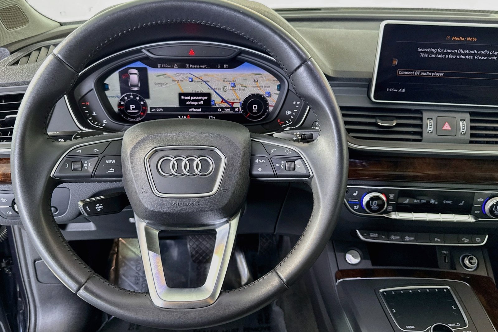 Used 2018 Moonlight Blue Metallic Audi Premium Plus image 11