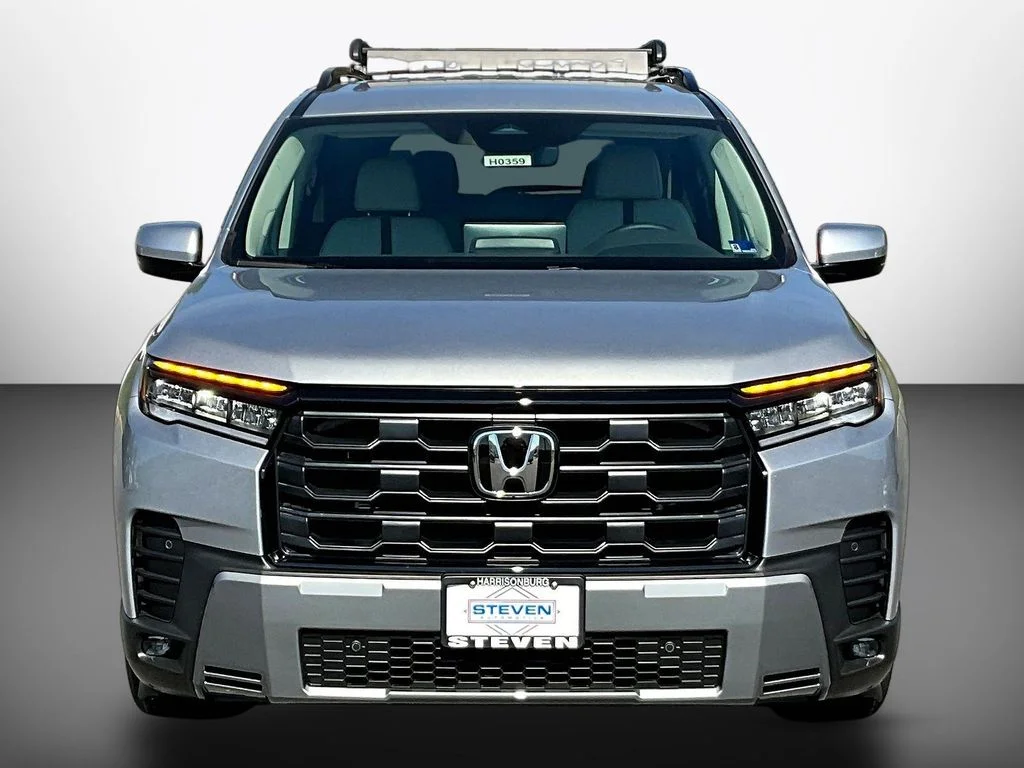 New 2026 Solar Silver Metallic Honda AWD EX-L image 2