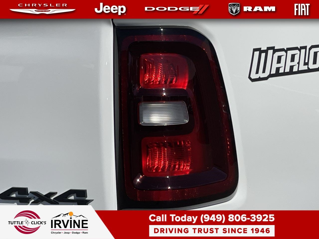 New 2026 Bright White Clear-Coat Exterior Paint RAM Warlock image 9