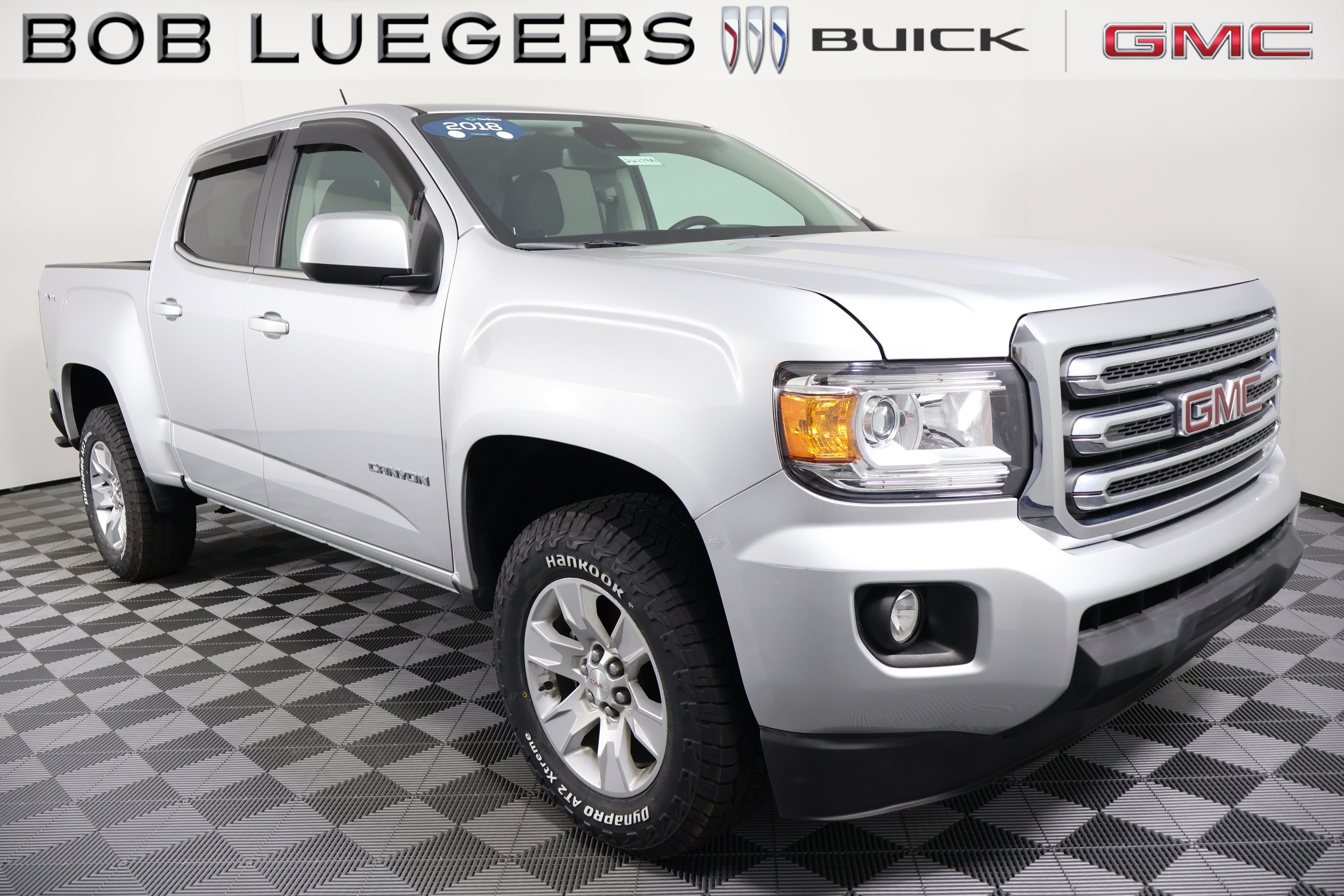 QUICKSILVER METALLIC 2018 GMC Canyon Pickup Truck Four-Wheel Drive 
