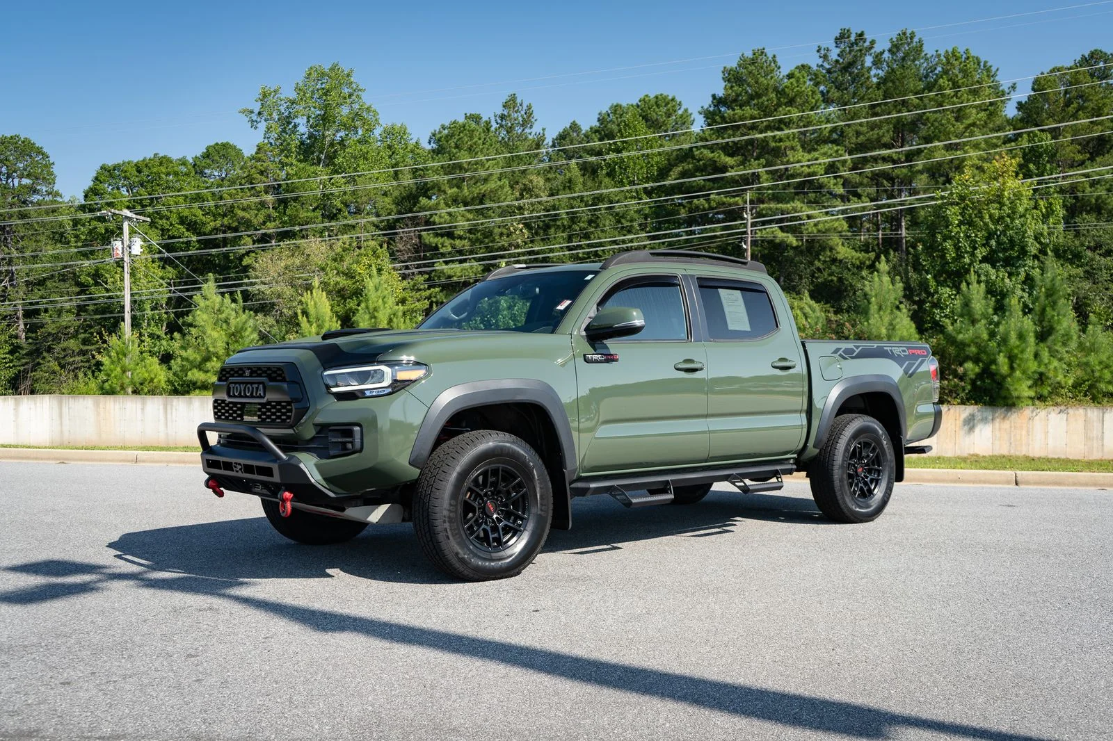 Used 2020 Green Toyota TRD Pro image 3
