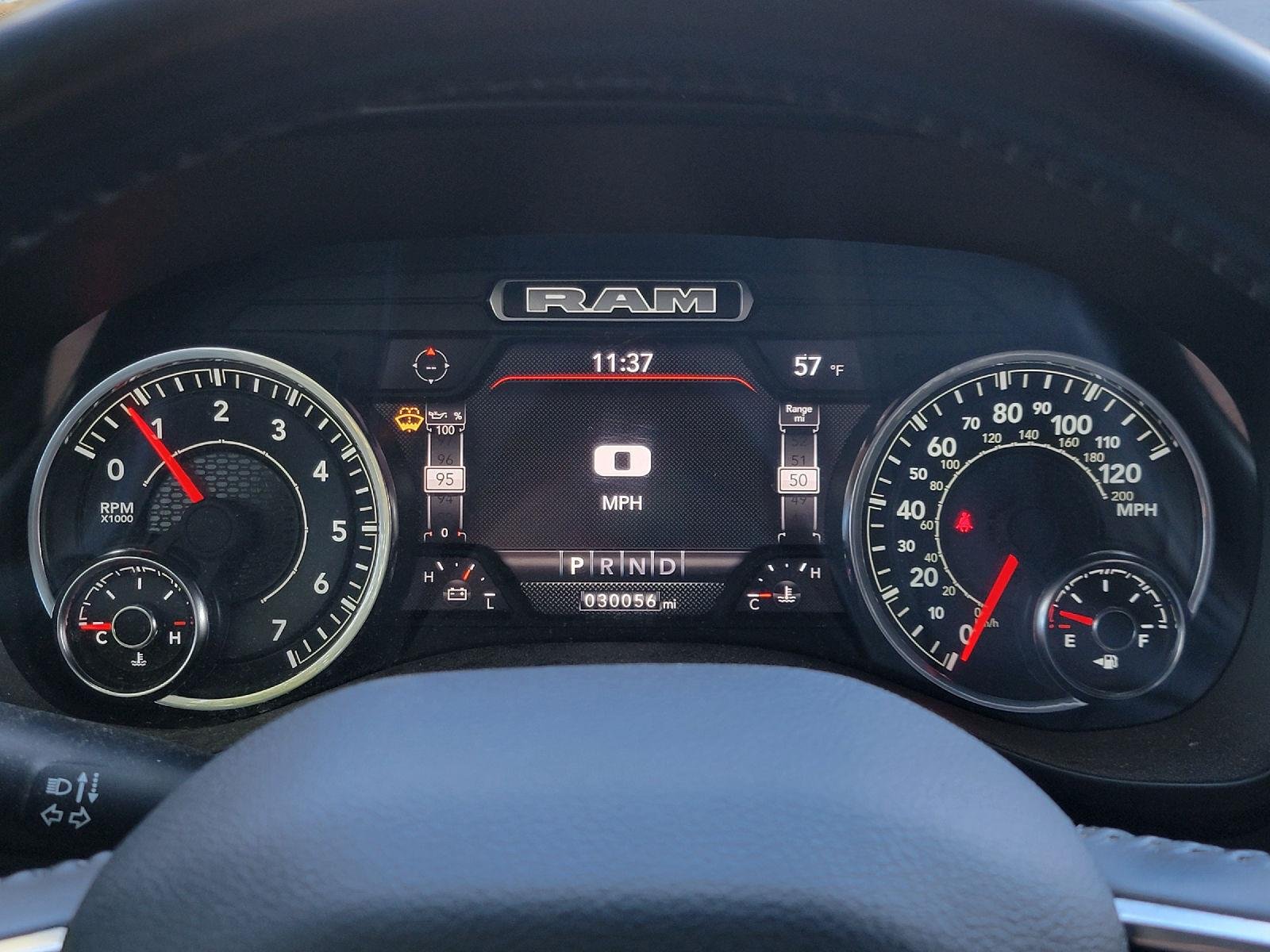 Used 2023 Granite Crystal Metallic Clearcoat Ram Laramie image 2